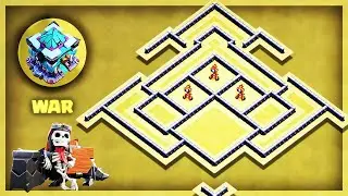 ANTI ELECTRO TH13 War Base Design with Replays and Copy Link Available - Clash of Clans