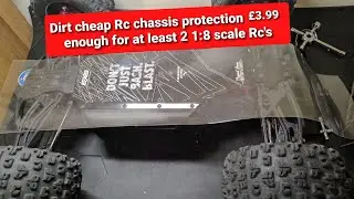Dirt cheap Rc chassis protection :)