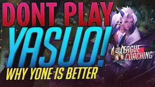 STOP PLAYING YASUO! Why Yone is almost always a better pick | Challenger LoL Coaching