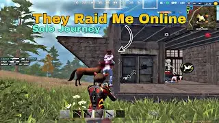 They Come to Raid me But i tricked Them - Solo Journey - Last Island Of Survival #lios #ldrs 