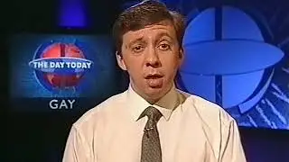 Gay News ~ The Day Today ~ Classic LGBTQ comedy