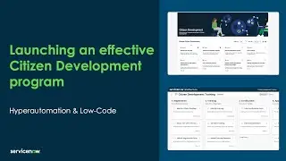 Launching an effective citizen development program