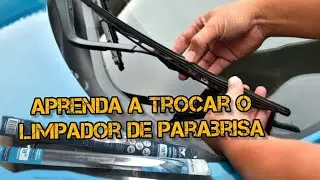 COMO TROCAR DE MANEIRA FÁCIL AS PALHETAS DO LIMPADOR DE PARABRISA