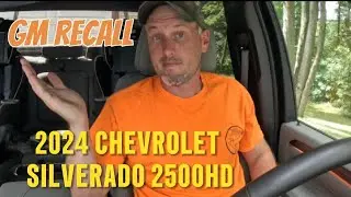 Объяснение отзыва тормозной системы прицепа GM | Chevrolet Silverado 2500HD 2024 года