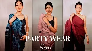 WEDDING PARTY SAREE HAUL | Saree Haul Amazon | Saree Under 1000 | Party Wear Saree | Saree Designs