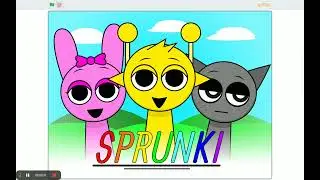 Playing sprunki on tablet