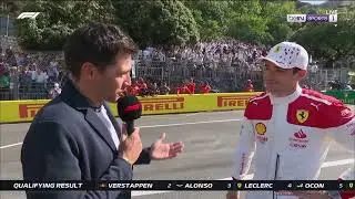 F1 2023 | Monaco GP Qualifying | Leclerc Post Qualy Interview