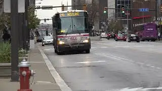 RTA CLEVELAND MCI D4500CT BUS 1802 ON THE 246 WEST LAKE PARK AND RIDE