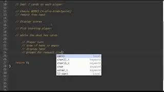 C++ Arrays Lesson 12 - Go Fish Part 1