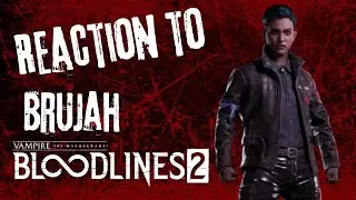 The Warrior Scholars! Brujah Trailer Reaction for Bloodlines 2