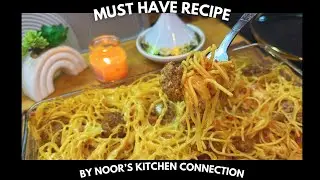 Classic Spaghetti Bolognese Recipe | Easy, Delicious & Family Favorite | Noor&rsquo;s Kitchen Connection