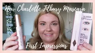 NEW! Charlotte Tilbury Pillow Talk Push Up Lashes! Mascara First Impressions & Try On