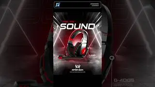 Headphones poster speed art in just 60 second #PosterDesign #SpeedArt