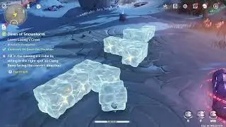 Fill in the missing ice cube in wuthering waves tutorial guide puzzle