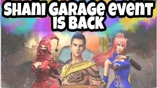 Shani Garage full details  | free fire 1 diamond top up event how to collect shani Garage event