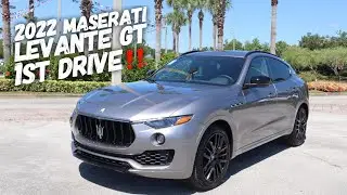 ТЕСТ-ДРАЙВ Maserati Levante GT 2022 года! Всё ещё звучит потрясающе?