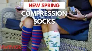 New Compression Socks - Dancing Into Spring!