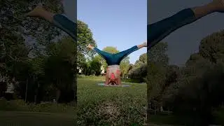 Yoga Headstand. 🤸&zwj;♀️🌳🙏 | Стойка на голове. 🌳🤸&zwj;♀️🌞 | #video #yoga #love #fun #nature #youtube #health