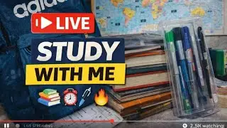 Study With Me Live 🔴 | Deep Focus | @madhulikakaushik