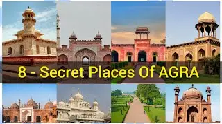 आगरा 8 Beautiful & Historical Places of Agra l AGRA Tour l gardens , Maqbara , Masjid , Gurudwara#up
