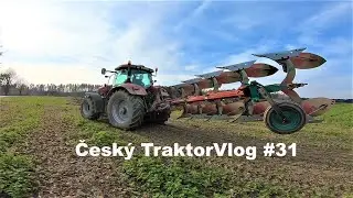 Cabview/FarmVlog/Český TraktorVlog #31 l Po 3 letech s pluhem !🔥 Case Puma 225cvx Kverneland SE100 l