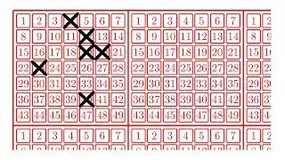 Beispiel - Lotto (Wahrscheinlichkeit für einen Fünfer)