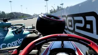 Playing F1 2021 Until A Dirty Driver Crashes Into Me