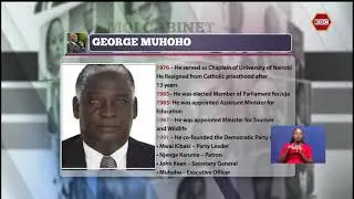 The Cabinet I Former Catholic priest who left the altar for public service, George Kamau Muhoho