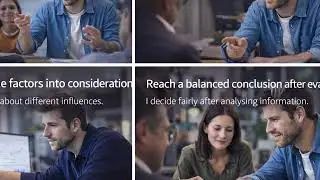 Provide a clear framework for discussion I organise ideas in a logical and structured way.