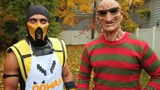 Scorpion & Freddy Krueger Go Pie Crazy (Bloopers & Outtakes)