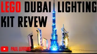 Lego Architecture: Обзор набора для освещения Дубая &mdash; светодиодный набор LeLightGo