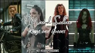Marvel Ladies || Kings & Queens (Ava Max)