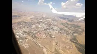 إقلاع طائرة مصر للطيران من مطار مدريد #طائرة #مصر_للطيران #مصر #مدريد #مطارات