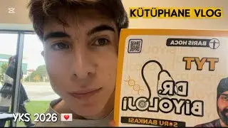 Bir Öğrencinin Kütüphane Rutini | Vlog