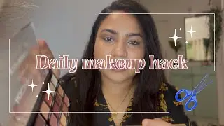 I Did My Ethnic Makeup Using Scissors 😳 | GRWM makeup tutorial
