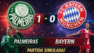 PALMEIRAS 1x0 BAYERN – Simulação Realista | EA FC 25