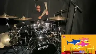 Baby Shark Drum Cover LOL