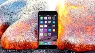 iPhone on HOT LAVA Test