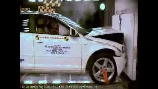 Audi A3 2006 40kmph Unbelted, NHTSA