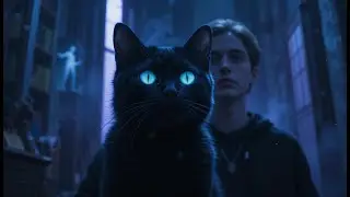 🐾Cats can see things that humans can't.