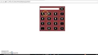Javascript Calculator program tutorial (part 2of 2)