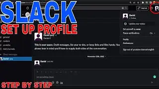 ✅  How To Set Up Your Profile In Slack  🔴