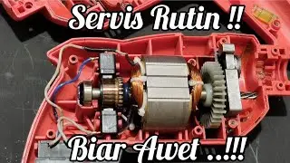 Cara servis rutin mesin bor