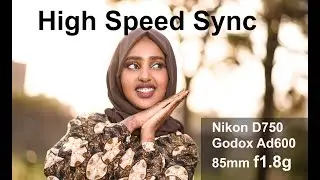 За кадром: высокоскоростная синхронизация (Godox Ad600 на Nikon D750)