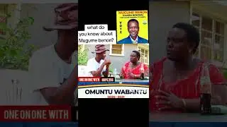 What do you know about Mugume benon flag bearer for mayor mbarara city north 