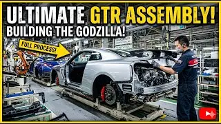Nissan GTR Engine & Assembly Process #vlog #automobile #nissan #gtr #productivity