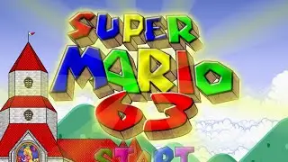 SUPER MARIO 63. CONHEÇA UM POUCO DESSE JOGO FLASH.