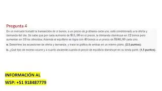 En un mercado burs&aacute;til la transacci&oacute;n de z bonos, a un precio de p d&oacute;lares cada uno, est&aacute;