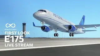 Infinite Flight E175 First Look!