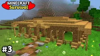 I Build a ANIMAL BARN in Survival Minecraft!